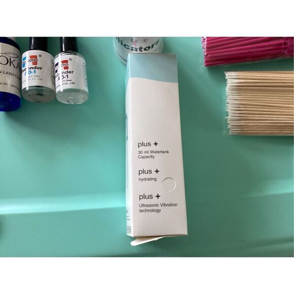 Lot of Lash Extension Supplies Kit Tweezers Mister Bonder Eye Pads Esthetics Est - Picture 11 of 13